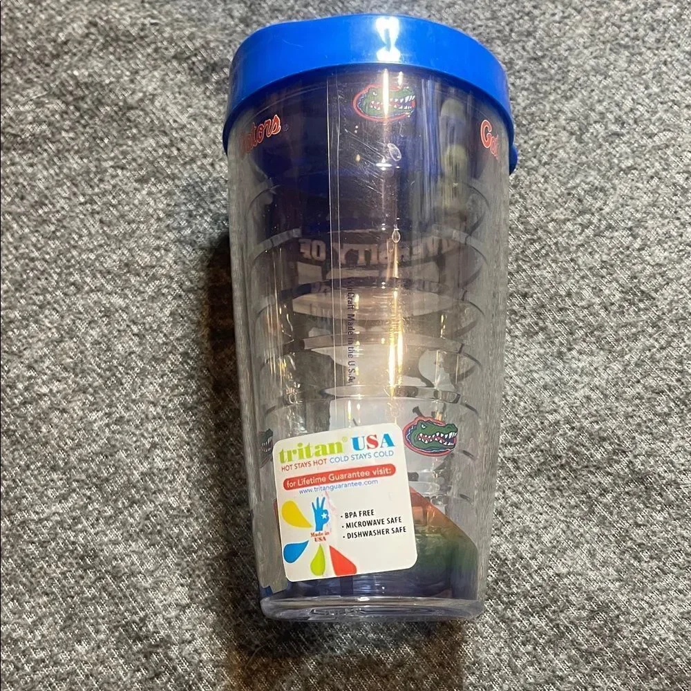 Tritan Florida gators Tumblr 16 ounce with lid